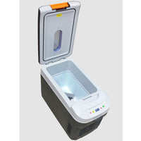 Two-in-oneFunction Car Fridge with Window Versatile Mini Fridge with Warmer Compact Car Refrigerator Flexible for Commuters, Vehicles