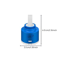 Universal Faucet Valve faucet insert, Bathroom and Kitchen Replacement, Hot & Cold blender, No-Drip, Effortless Control