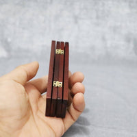 1:12 Scale Dollhouse Mini Furniture Model Arched-Top Folding Screen Hinges Miniature Decor Panels