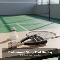 Manual Operation Starting Stringing Clamp Strong Clamping Force Racket Stringing Clamp Secure Grip for Stringers, Pro Shop, Workshop, Home