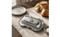Stainless Steel Butter Dish Retro Design Kitchen Storage Compact Size