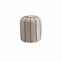 Vanity Stool Multi-Functional Woven Top Vanity Stool sturdy Wood Frame for Adults