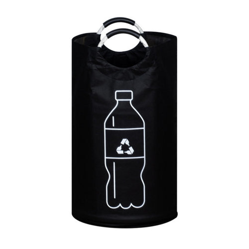 Bottle Recycling Bag Freestanding Recycling Bag Portable Bottle Collection Container for Apartment