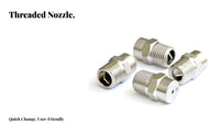Rust Resistant Solid Cone Spray Nozzle Long-Lasting Stainless Steel Spray Nozzle Heavy Duty for Dust Suppression, Cooling, Humidification