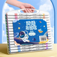丙烯马克笔儿童水彩笔笔芯小学生美术画画专用不透色可叠色幼儿园