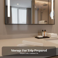 Portable Rinse container Case Breathable 2-Part Toothbrush trip container Lightweight