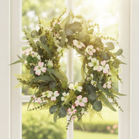 Greenery Wreath Farmhouse Decor Large for Window