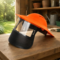 Mesh Face Guard Anti-Splash Grass Whacker Face Guard Easy to Wear for Yard Work