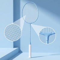 Adult & Kids Tennis Racket and Badminton Racket Set for Outdoor Sports Training & Fitness