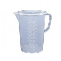 Lidded Measuring Cup Printed Graduations Kitchen Utensil Non-Stick