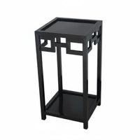 Tall Two-Tier Flower Rack Indoor & Outdoor Use 2-Tier Pot Holder Anti-Rust