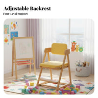 Wooden Adaptive Growth Chair Multi-Functional children's Furniture Long-Lasting