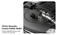 Black Turbo Blow-off Valve Base Aluminum Blow-off Valve Housing Anodized Finish Auto Part Machined