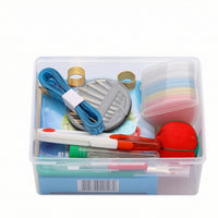 8 Pieces Pumpkin Pin Cushion Tool Kit Portable Sewing and Embroidery Tool Set
