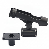 Handshands-off Rod Holder with Two-partBase Mount Heavy Duty Kayak Fishing Rod Holder Stable Accessory Compatible for Anglers