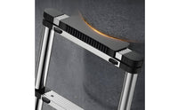 Foldable Multi-Function Ladder Anti-Slip A-Shaped Ladder Sturdy Safe for Homeowners, Painting