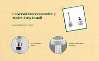 360° Rotating Faucet Extender
