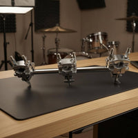 Drum Hardware Extension Bar Chrome Finish Percussion Hardware Clamp Threaded Screws Percussion Accessory