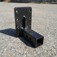 Tow Hitch Bracket with Tow Attachment Point Heavy-Duty Trailer Hitch  Attachment Point Adapter Versatile for Unpaved Terrain