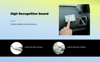 Waterproof car horn, adjustable volume