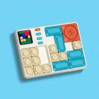 Educational Electronic Sliding Brain Teaser Problem Solving Children's Reasoning Brain Teaser Toy 500+ Levels for Learning