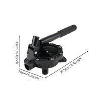 Diaphragm Hand Pump Metal Handle Manual Bilge Pump Heavy Duty for Rescue
