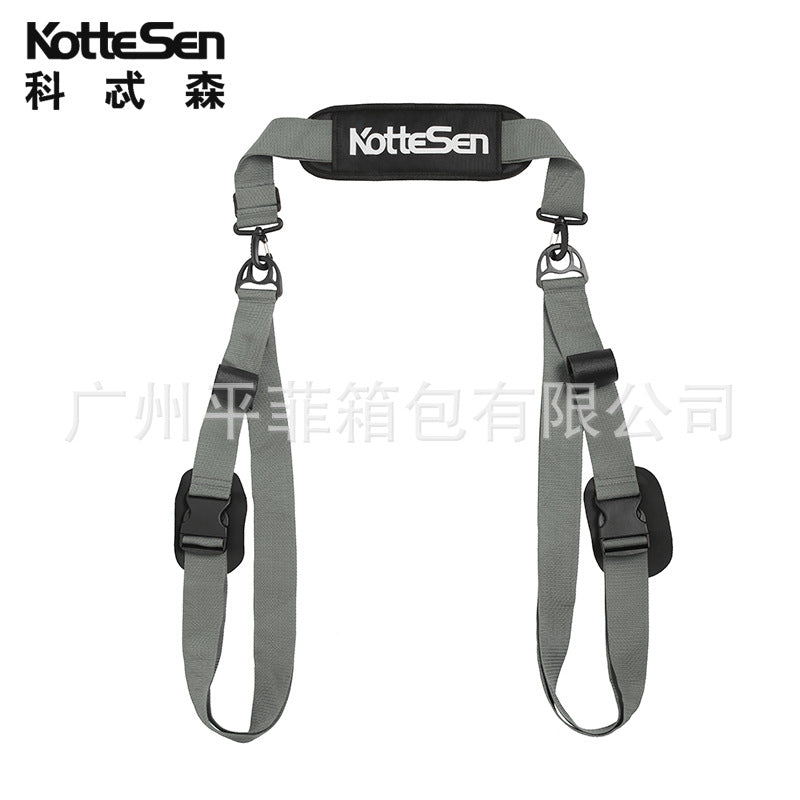 Gray Shoulder Strap