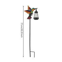 Solar Stake Light with Hummingbird Landscape Solar Garden Stake Light Sturdy