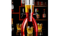 Three Beer Dispenser Cylindrical Beer Pourer Creamy Foam Drink Appliance