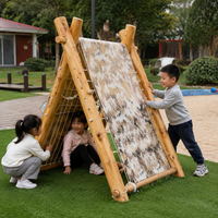 Premium Wooden Sandbox with Water Table, Toddler Sand Table for Outdoor Play, Kids Water Table 3-in-1 Sand Water Table, Two Tier Water Table