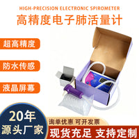 Electronic Handheld Spirometer for Physical Fitness Testing