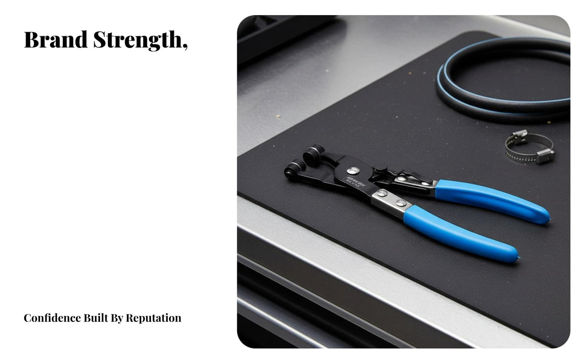 Hose Clamp Pliers Automotive Water Pipe Clamp Tool High-Strength Steel Hose Gripper Pliers for Mechanics, DIY Enthusiasts, Auto Repair, Garage
