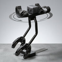Bike Cargo Rack with Nylon Deck Tubular Rear Luggage Rack with Adjustable Carrier for Outdoor Riding