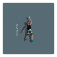 1:64 Climbing Miniature Realistic Rock Climber Figures Long-Lasting for Shelf