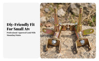 Replacement Steering Linkage Arms Direct Fit ATV Shock Absorption Arms Long-Lasting Hardware Sturdy for Mechanics
