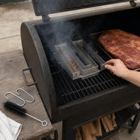 Stainless Steel Cold Smoke Generator BBQ Smoker Box for Bacon Meat Fish Outdoor Grilling