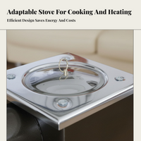 Portable camping coal stove