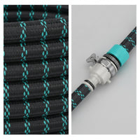 Handgun-Style gripGrip Expandable Hose with Spray Portable Hose with Spray Nozzle Kink-Resistant Leak-Proof for Patio Cleaning