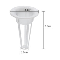 50 Pieces Soilless Gardening Cultivation Basket Kit Reusable Soilless Cultivation Basket Optimal Aeration Gardening Net Cup for Kitchen