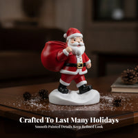 Holiday Santa Figure Statue