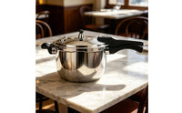 Stainless Steel High-Pressure Pot Multi-Cooktop Compatible High Pressure Cooking Pot Kitchen Appliance Safety-Sealed-Resistant