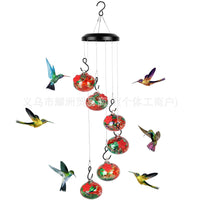 Charming Wind Chimes Hummingbird feeders迷人的风铃蜂鸟喂食器