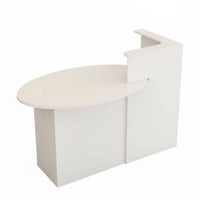 Single Person Office Desk Space-Saving Computer Table Modern Design Sturdy Construction for Bedroom