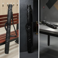 Pyramid Billiard Rod Sleeve Cylindrical Billiard Rod Sleeve Padded for Tournaments, Practice