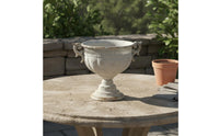 European Design Urn Vase Easy to Clean Vintage Iron Vase Even Edges for Balcony