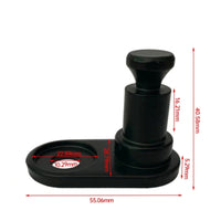 Bike Trailer Hitch Coupler Black Cycle Trailer Hitch Compatible for Parents