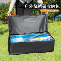 亚马逊跨境烧烤炉袋户外便携露营烧烤架袋大容量野餐用品防水收纳