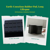 Non-slip heavy-duty car lift pad