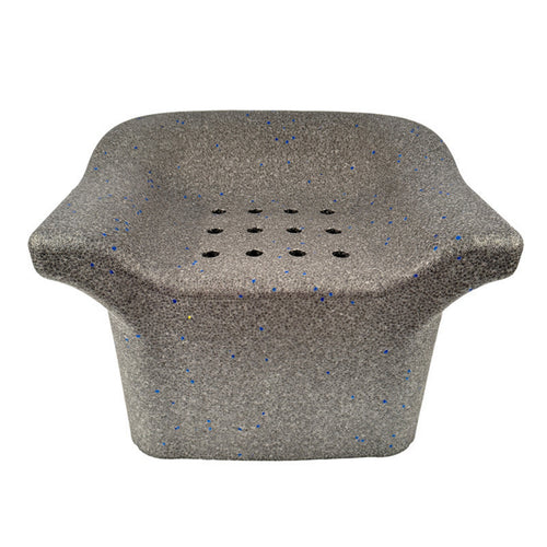 Shower Stool with Drainage Holes Portable Foam Shower Stool Non-Slip Bath Seat for Seniors, Young Children