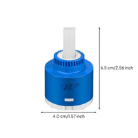 Universal Faucet Valve faucet insert, Bathroom and Kitchen Replacement, Hot & Cold blender, No-Drip, Effortless Control